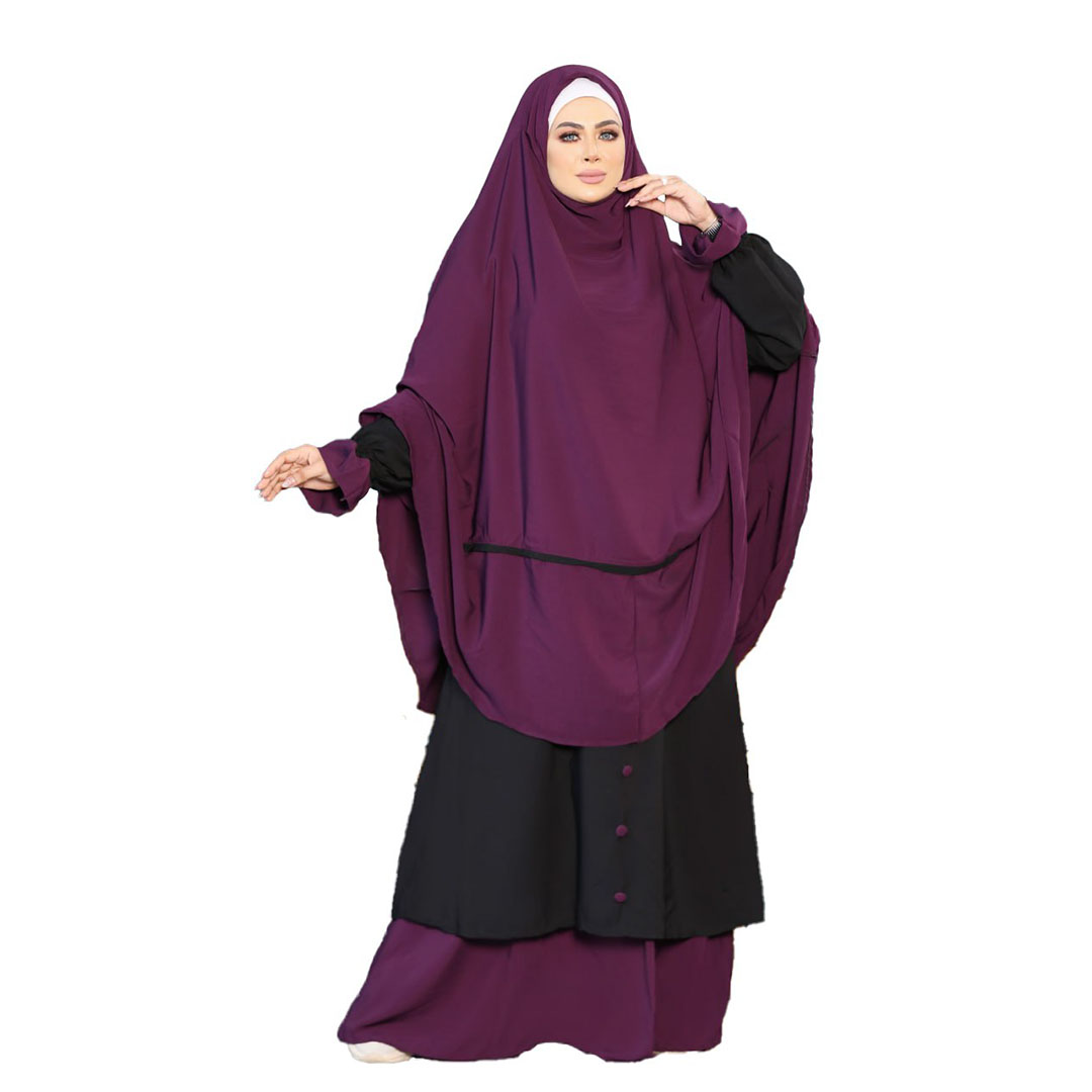 عباية كريب رويال حريمي - 4 قطع9098