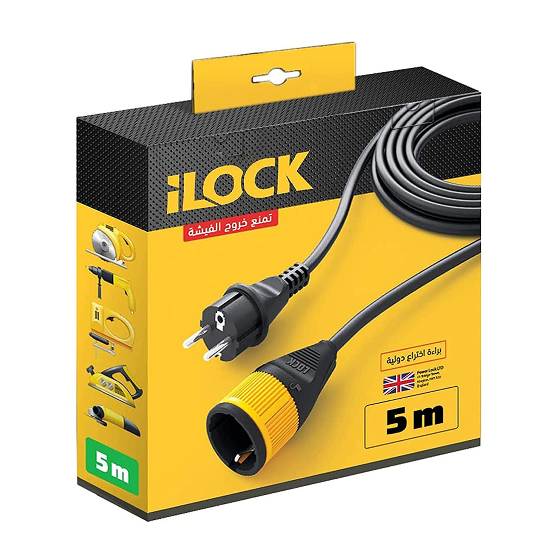 iLOCK سلك تمديد 5 متر 16 أمبير 250 فولت