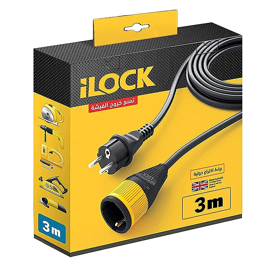 iLOCK سلك تمديد 3 متر 16 أمبير 250 فولت