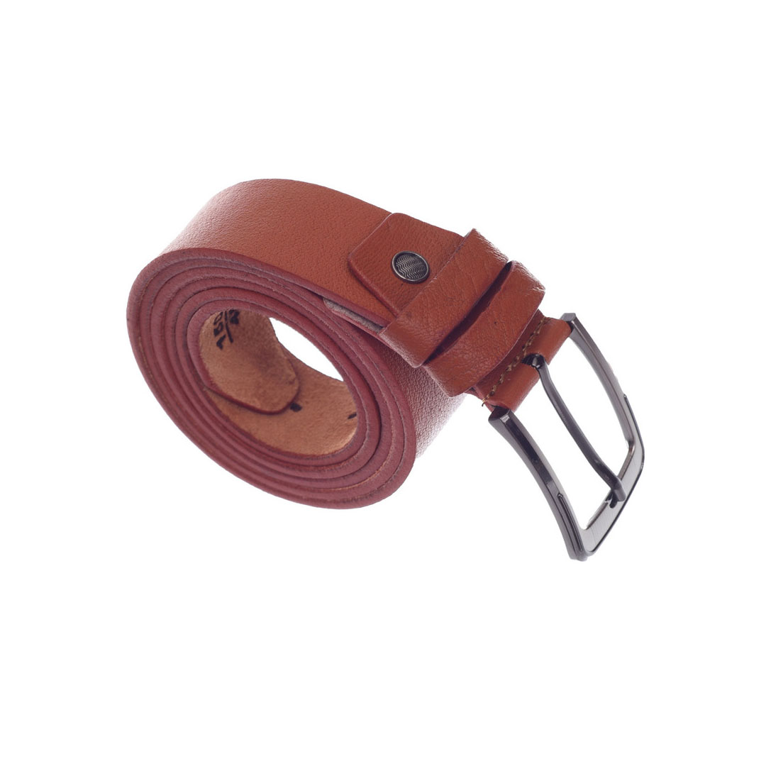 حزام كاجوال رجالي جلد طبيعي