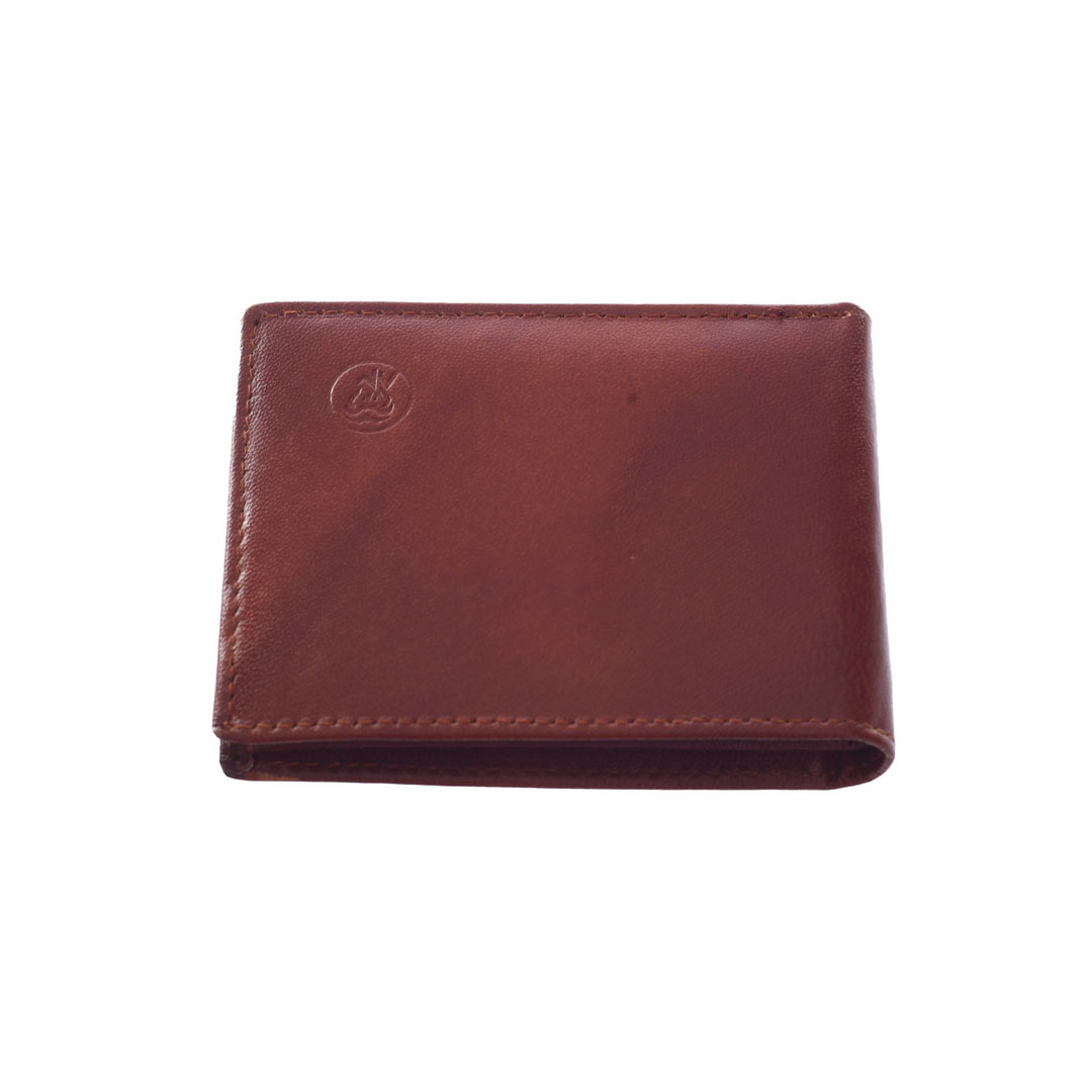 محفظة ثنائية الطي رجالي جلد