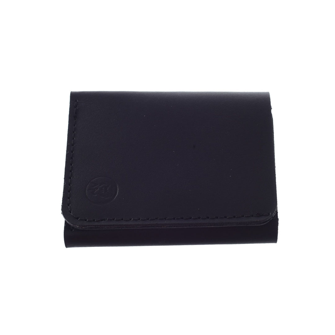 محفظة ثنائية الطي جلد رجالي