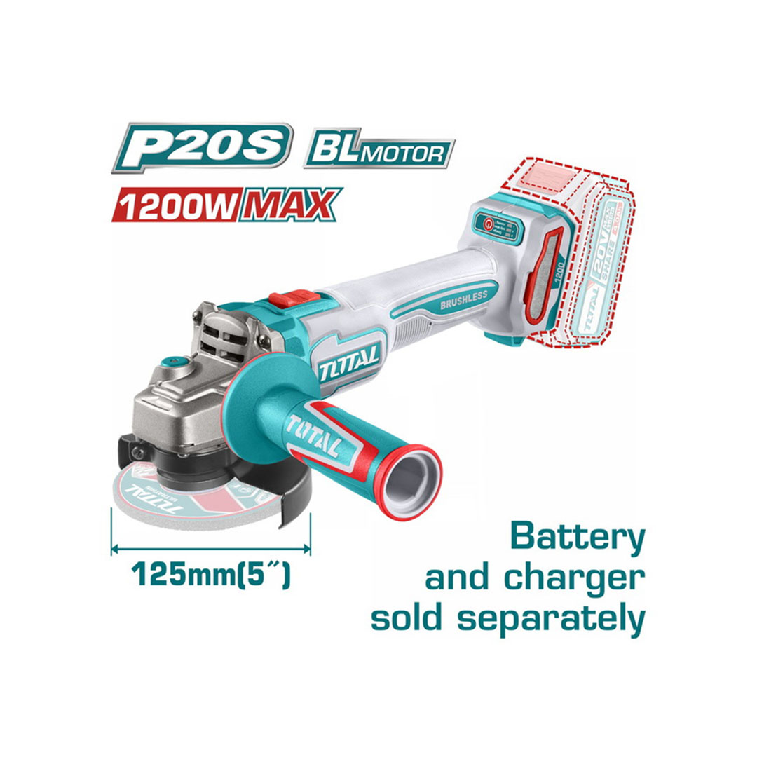 صاروخ بطارية 5 بوصة بدون شربون - 1200 وات - TAGLI201258