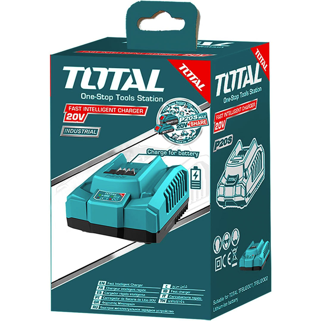 شاحن بطارية ليثيوم ايون من توتال - tfcli20411