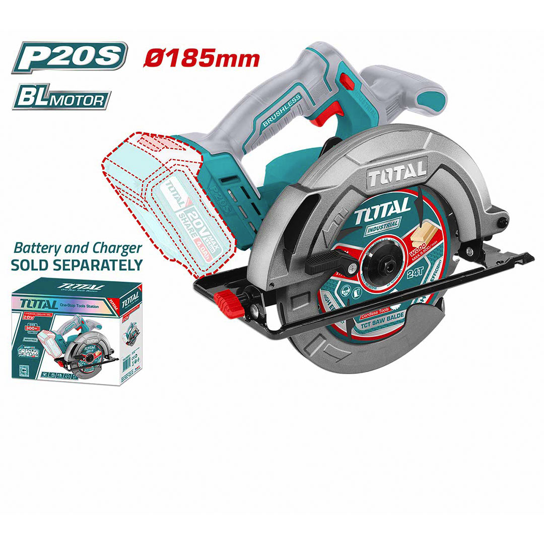 منشار كهربائي دائري - 7.25 بوصة - TSLI1851