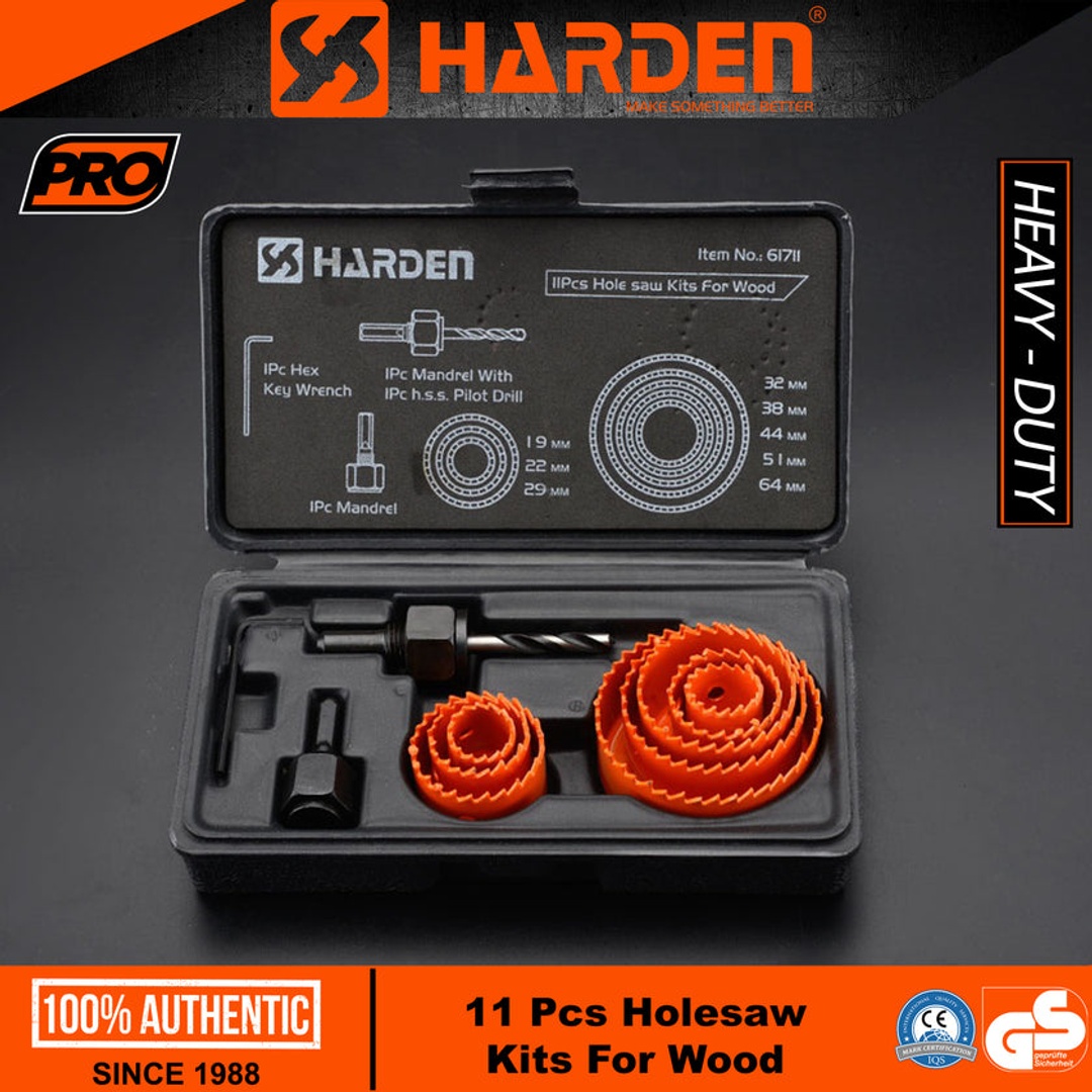 طقم بنطه منشاريه من هاردن - 11 قطعة