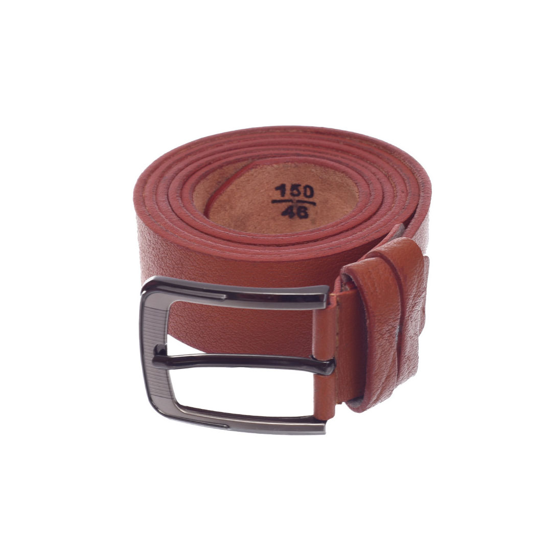 حزام كاجوال رجالي جلد طبيعي