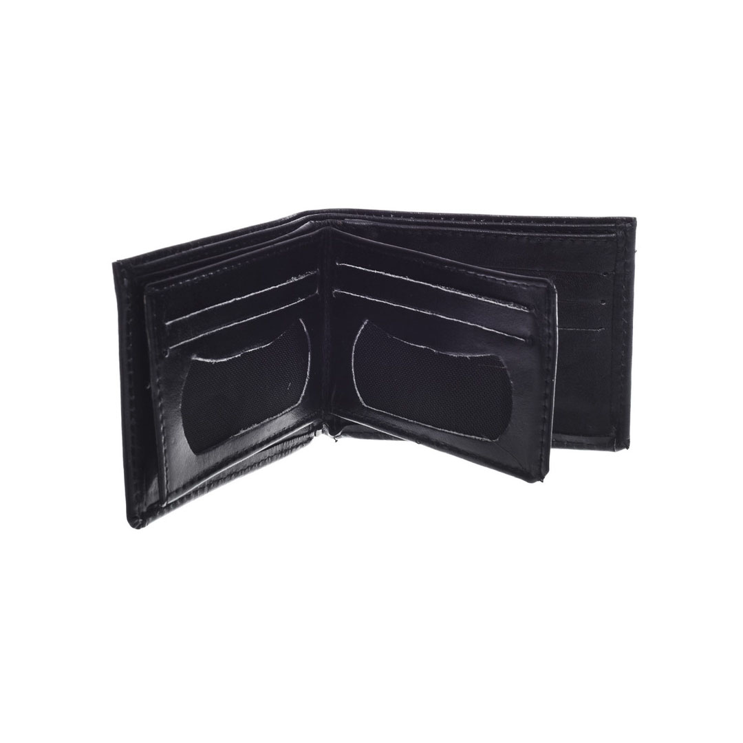 محفظة ثنائية الطي رجالي جلد