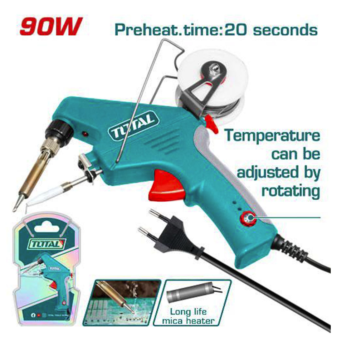مكواة لحام من توتال - 90 وات - TET160732