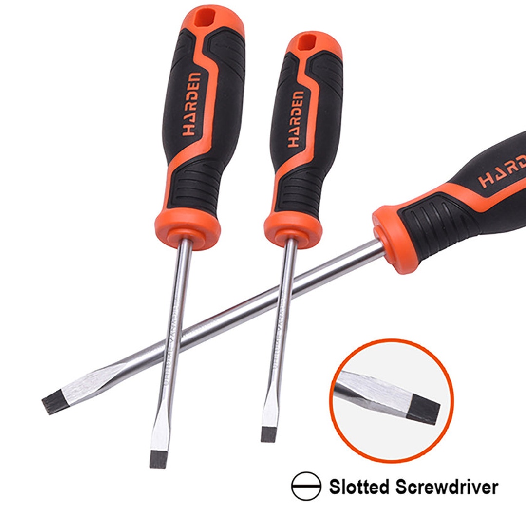 مفك CRV عادة يد فايبر من هاردن - 6×250مم