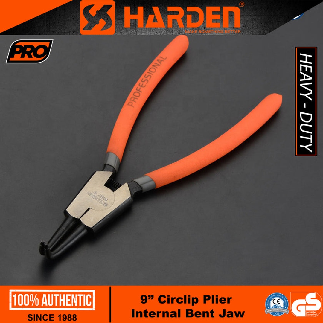 بنسه تيل معوج قفل من هاردن - 9 بوصة