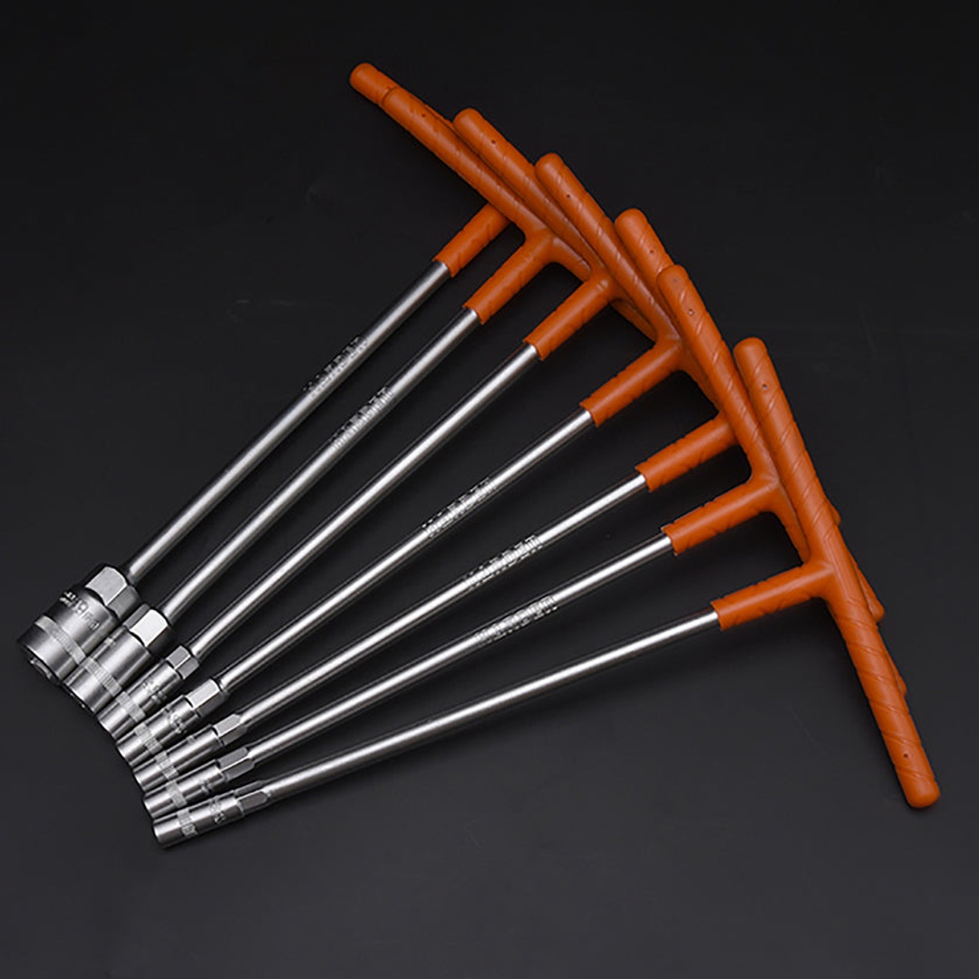 مفتاح بيبه حرف T يد عازل من هاردن - 14 مم