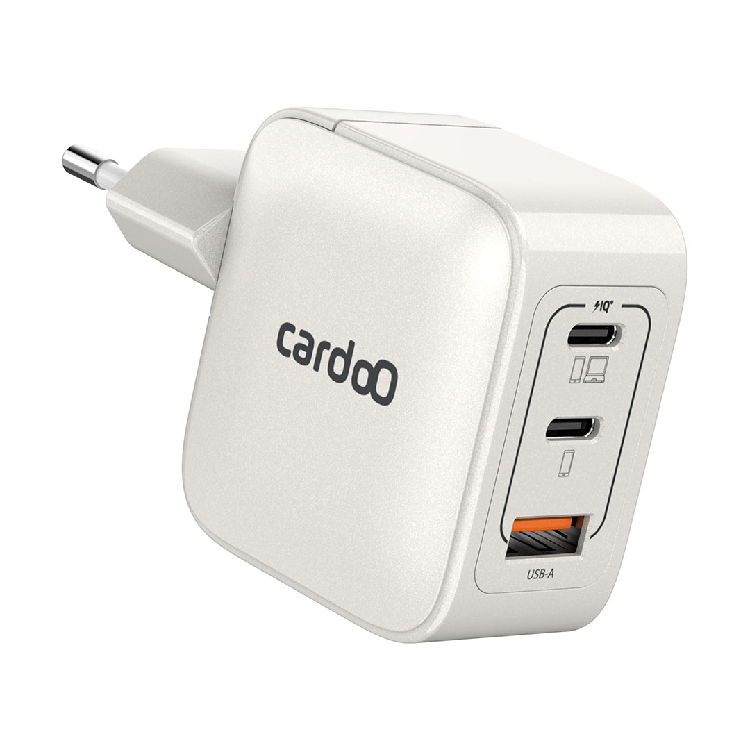 رأس شاحن كاردوو - 65 وات - أبيض