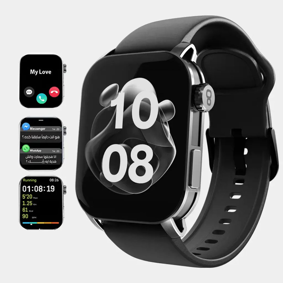 كاردو ساعة سمارت - 2.1 بوصة - أسود - X Apex