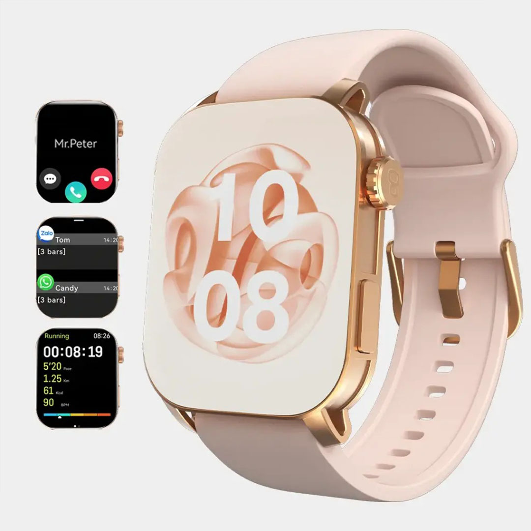 كاردو ساعة سمارت - 2.1 بوصة - ذهبي - X Apex