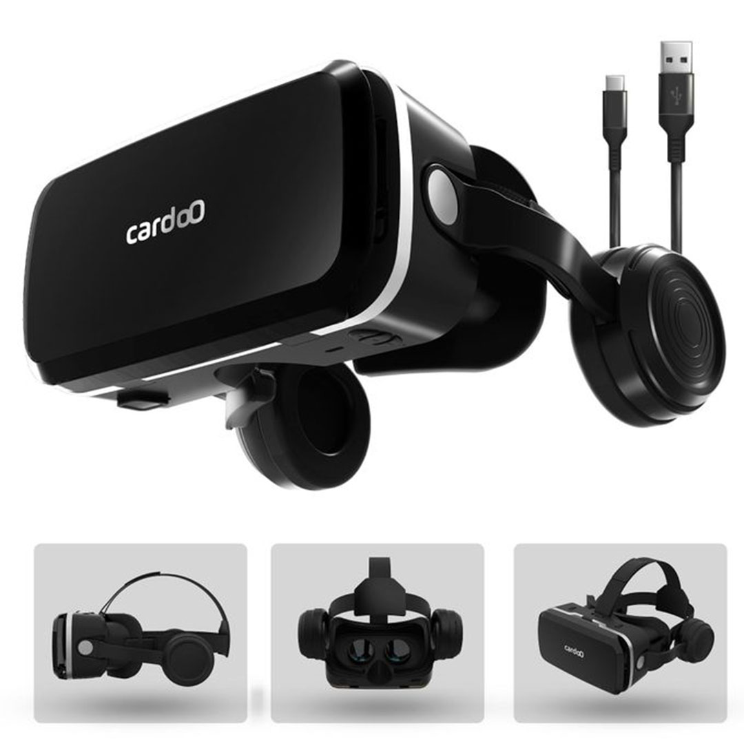 نظارة الواقع الافتراضي VR Pro - تايب سي - أسود