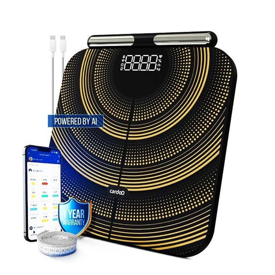 ميزان رقمي كاردو بتقنية الذكاء الاصطناعي - ذهبي