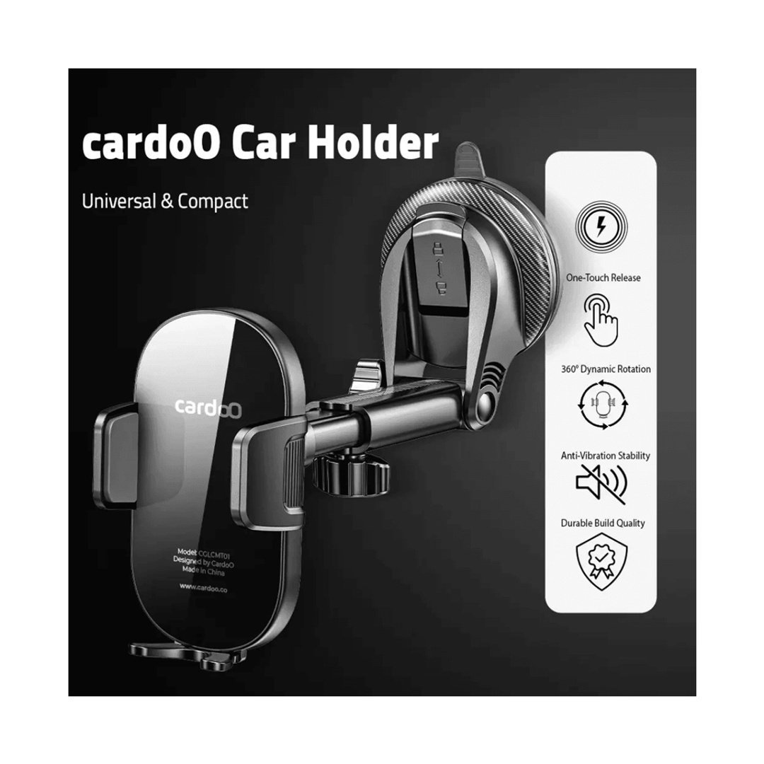 حامل سيارة كاردو عالمي - أسود