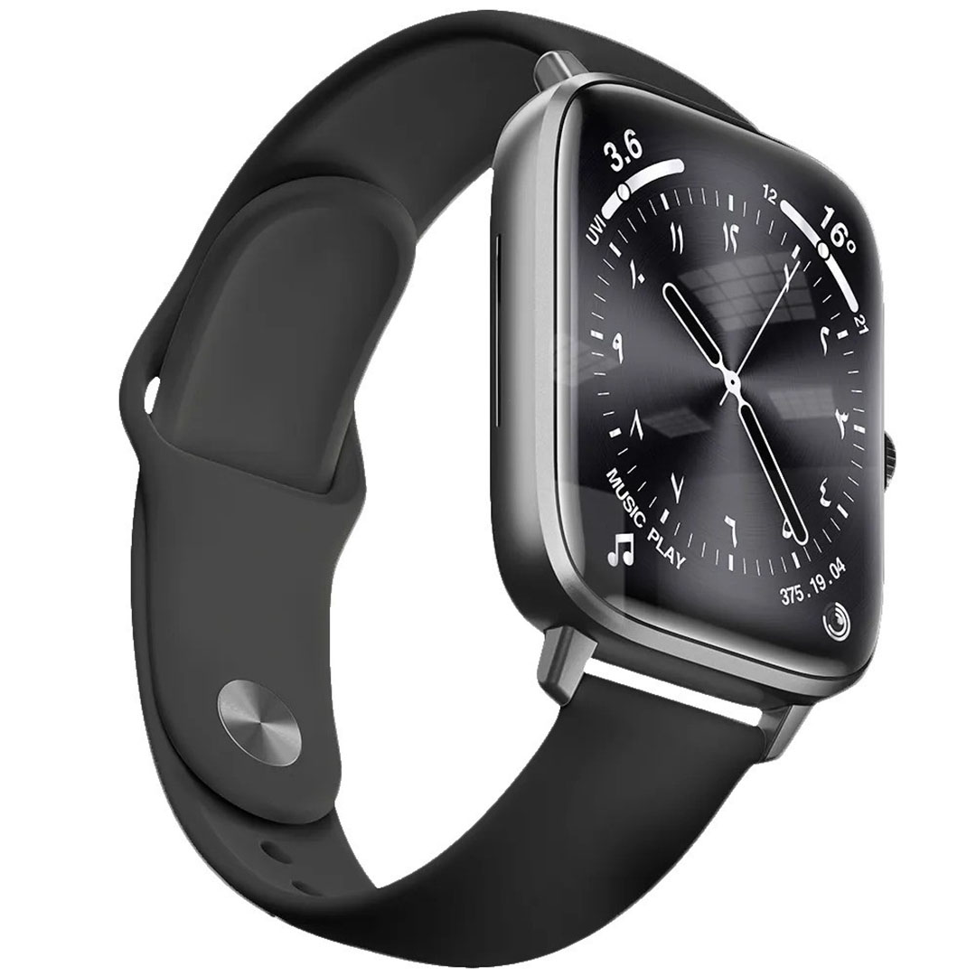 ساعة ذكية كاردو - 1.9 بوصة - أسود