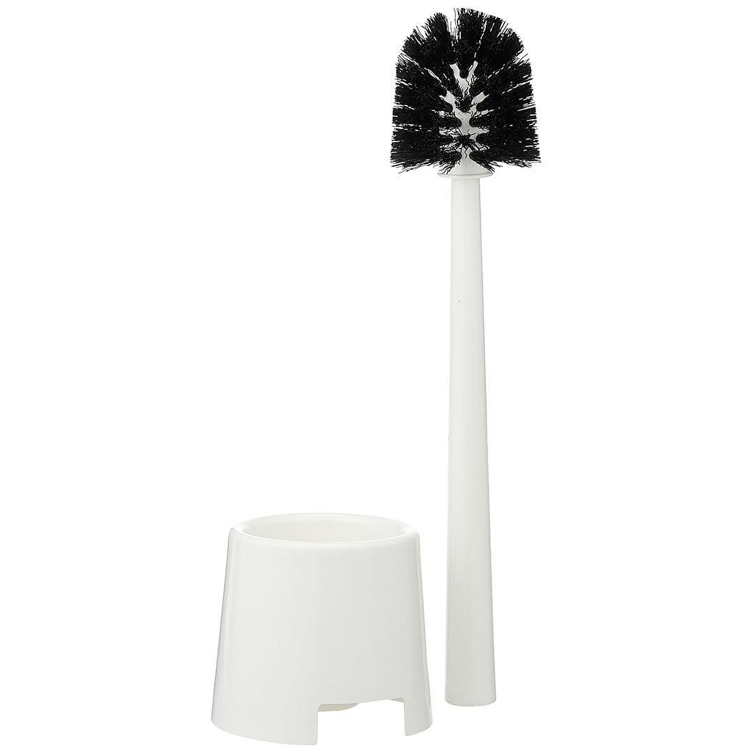 ايكيا بولمين حامل فرشاة تواليت - ابيض