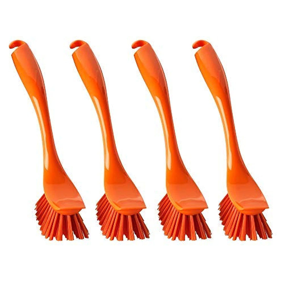 فرشاة أطباق انتاجين ايكيا - 4 قطع - برتقالي