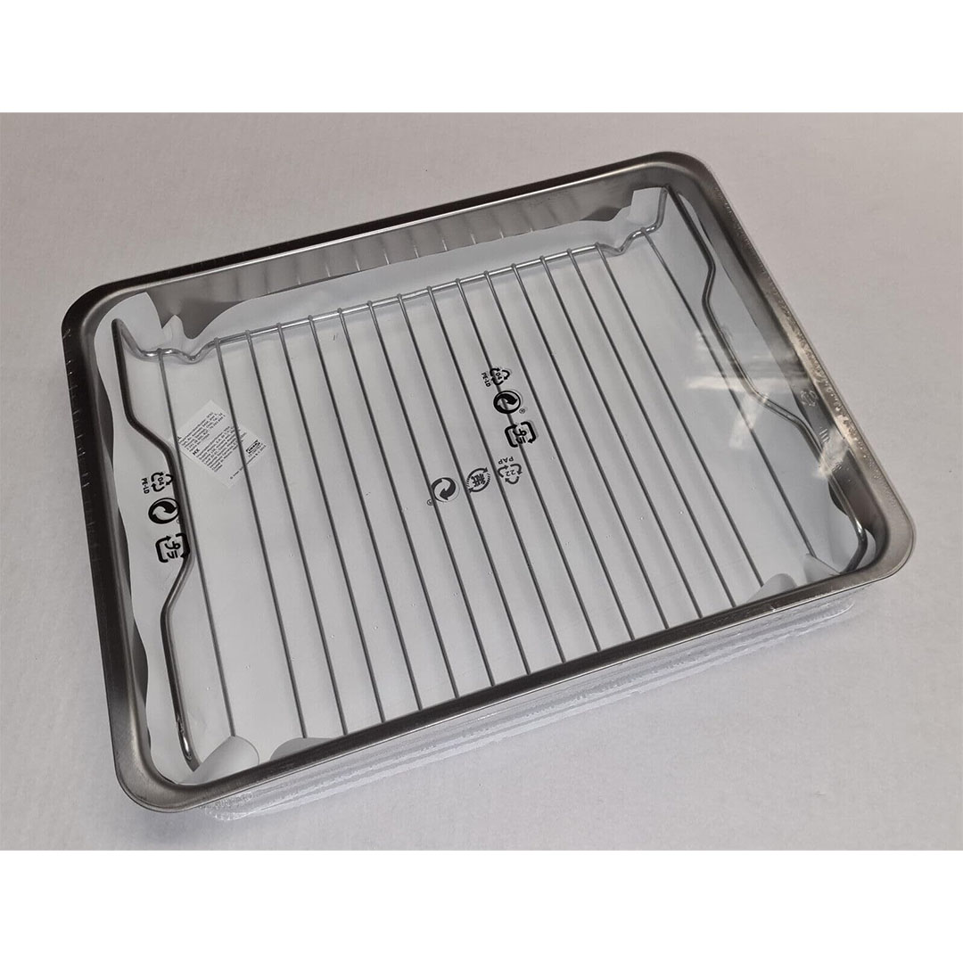 صينية تحميص ايكيا كونيكس ستانلس ستيل - فضي