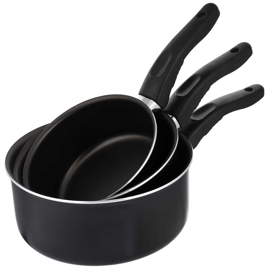 وعاء للصوص كافالكاد ايكيا - 3 قطع - اسود