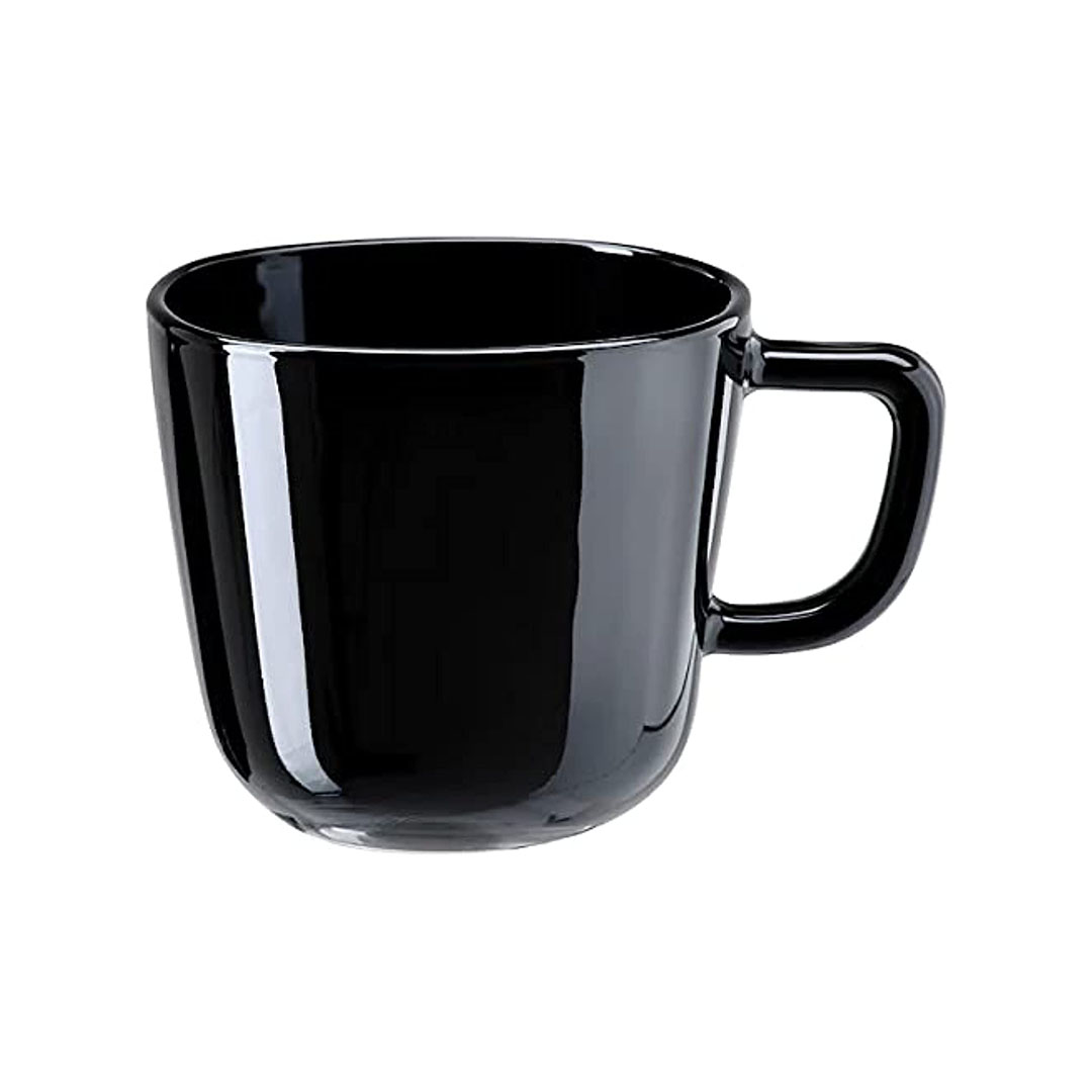 مج كلاسيكي خزف حجري -370 مللي - اسود