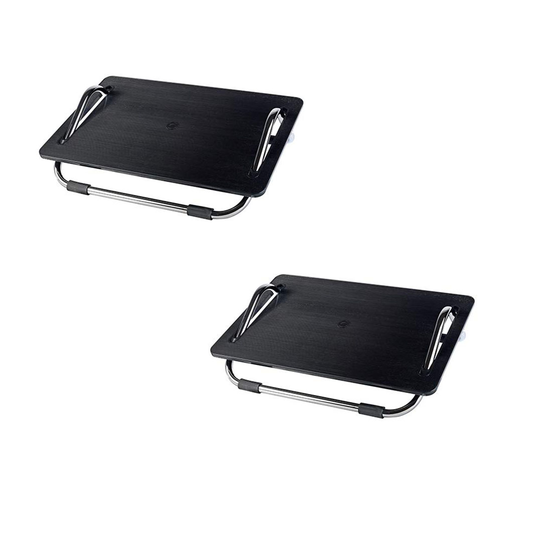 مسند قدم داجوتو - 49x38x15 سم - 2 قطعة - اسود