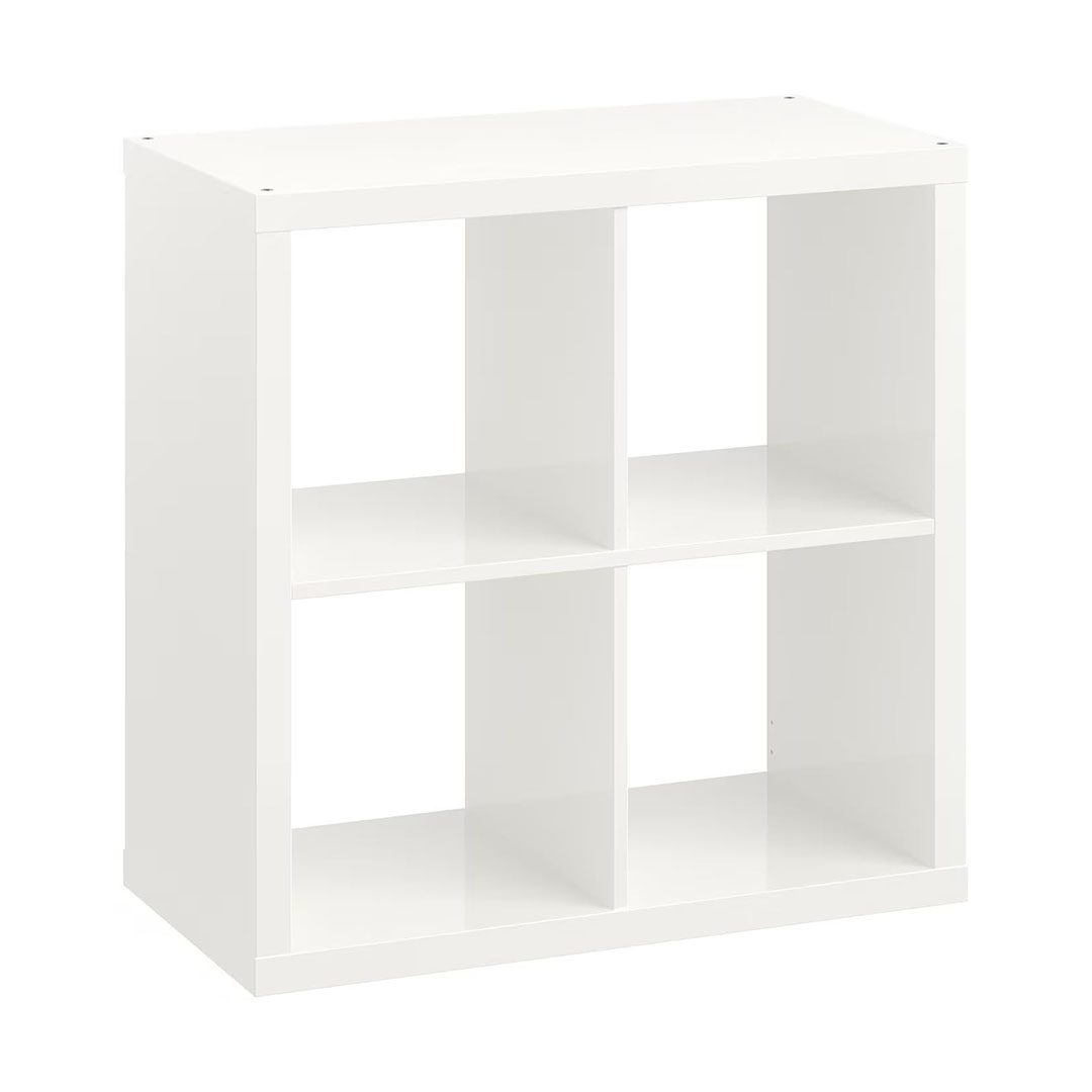 وحدة رفوف ايكيا كالاكس - ابيض