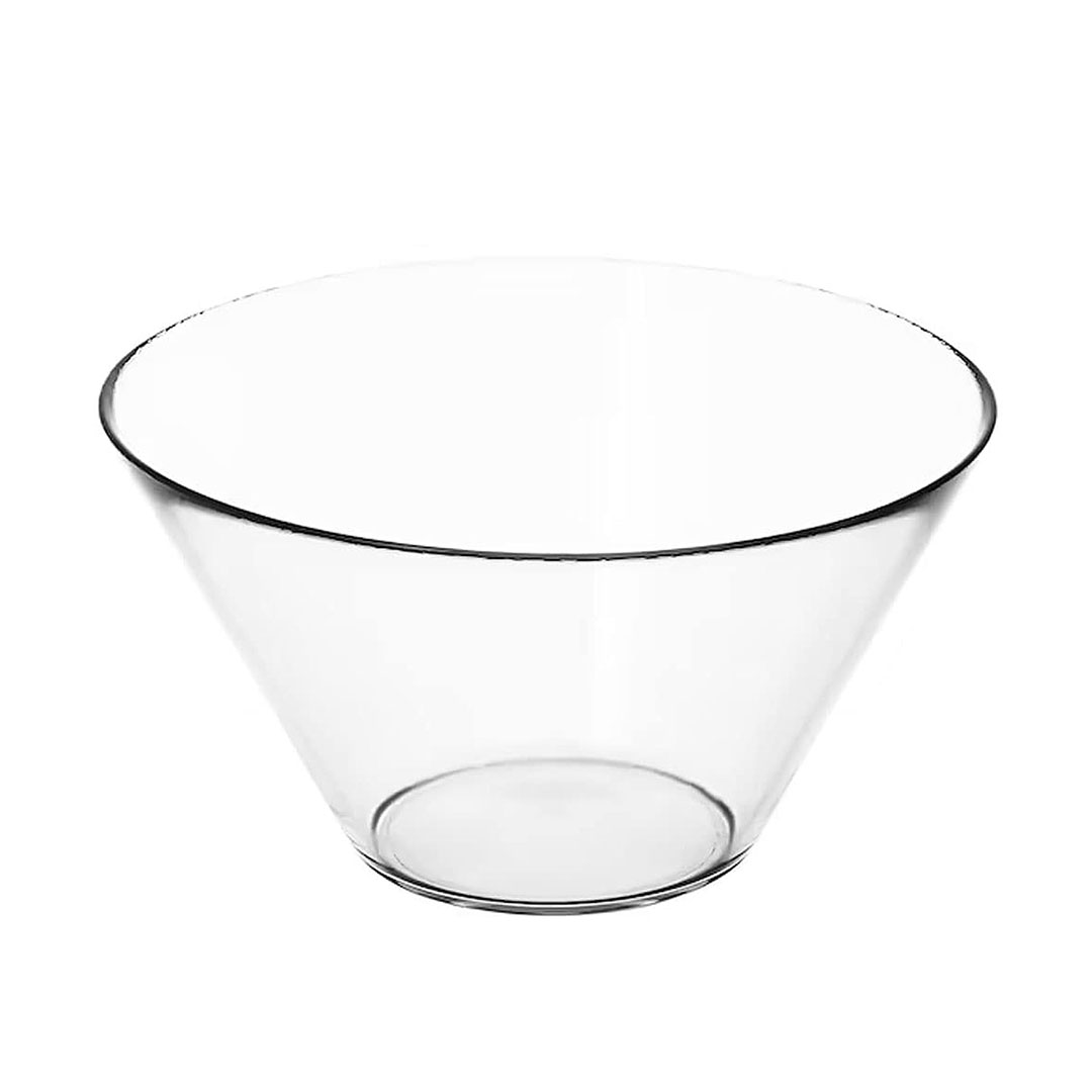 بولة تقديم زجاجية من ايكيا - 28 سم - شفاف