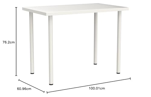 مكتب لينمون/اديلس من ايكيا - ابيض