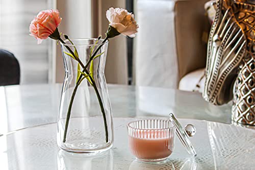 فازة كاراف من ايكيا - زجاج شفاف