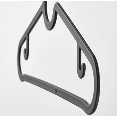 علاقات ملابس سبريتيج من ايكيا - 20 قطعة - أسود