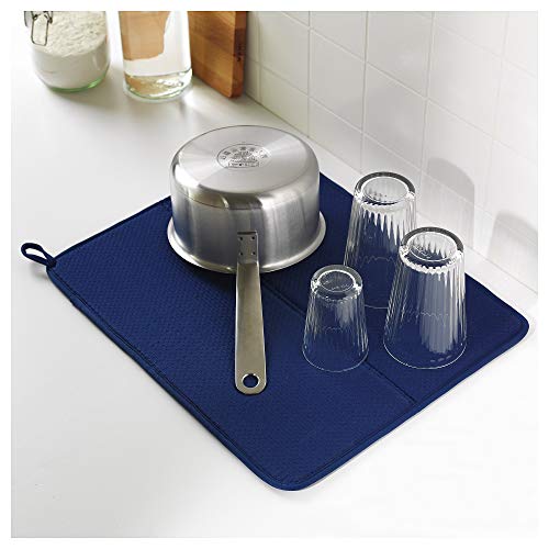 فوطة تجفيف اطباق ايكيا بوليستر 100% - أزرق