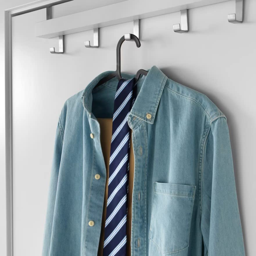 علاقات ملابس SPRUTTIG 39 سم - 30 قطعة - اسود