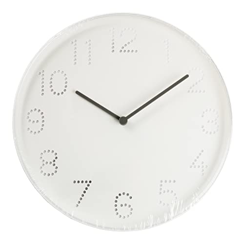 ساعات حائط مكتبية من تروما ايكيا - 25 سم - 3 قطع - أبيض