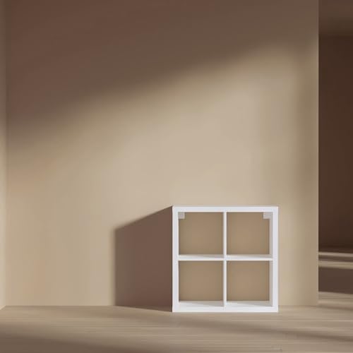 وحدة رفوف ايكيا كالاكس - ابيض