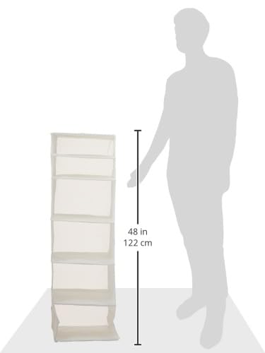 منظم ايكيا مع مساحات تخزين - ابيض