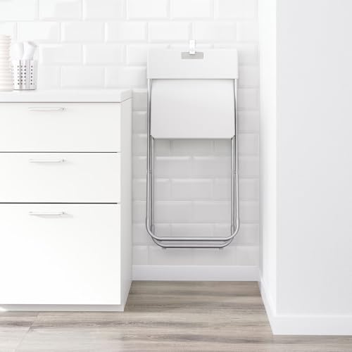 كرسي جوندي قابل للطي ايكيا - ابيض