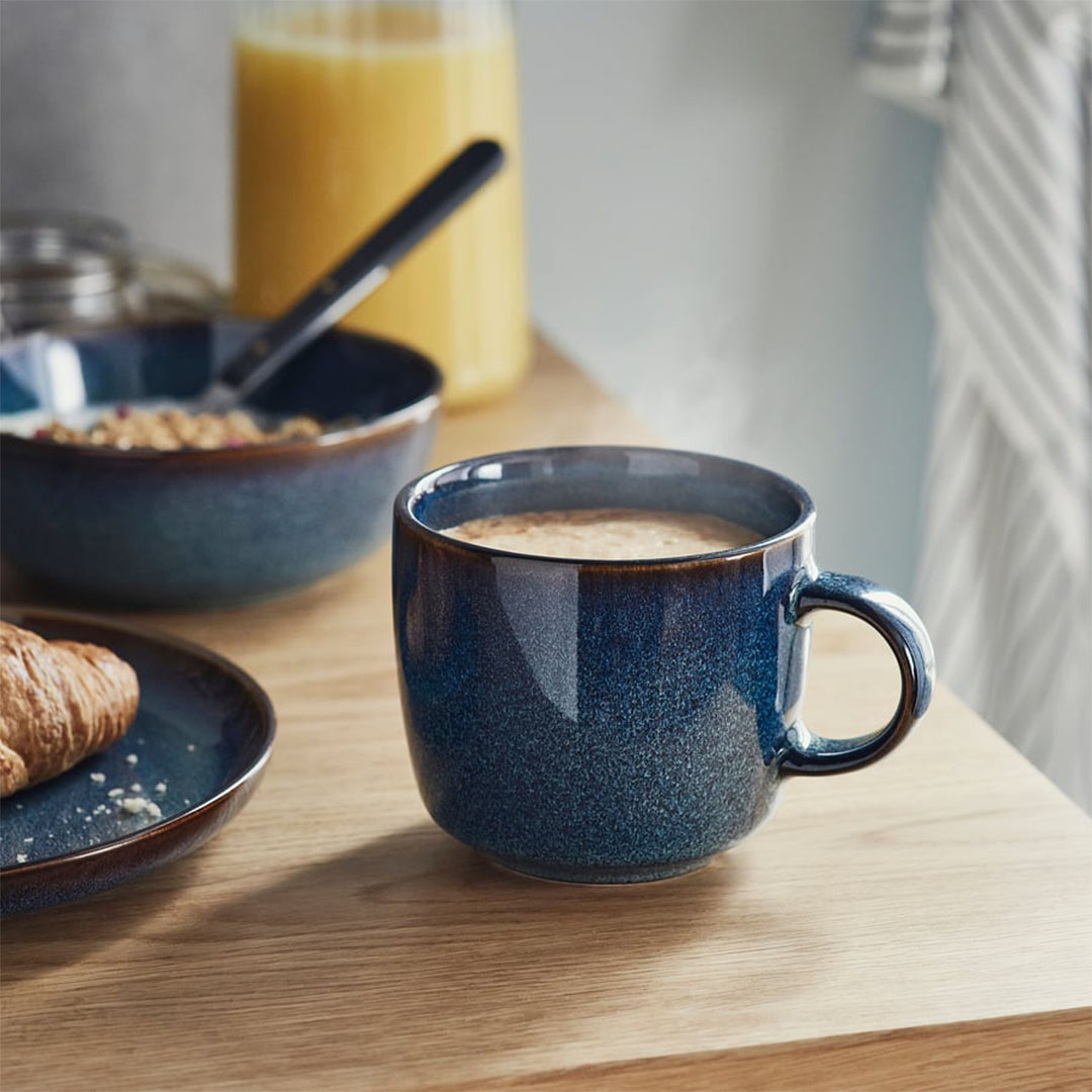 مج عميق GLADELIG من ايكيا - أزرق - 370 مل