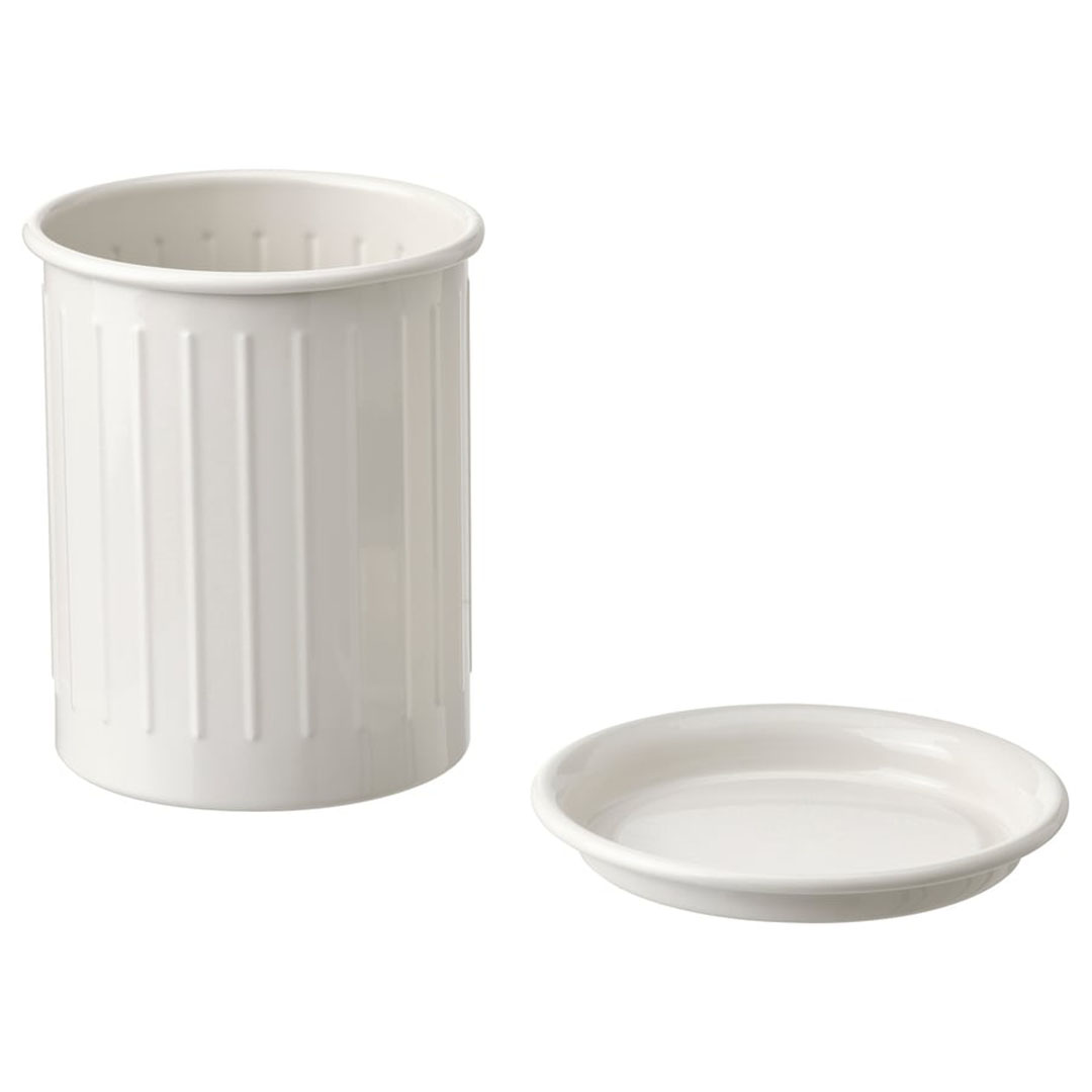 حامل أدوات طعام VÄLVÅRDAD من ايكيا - بيج - 13 سم