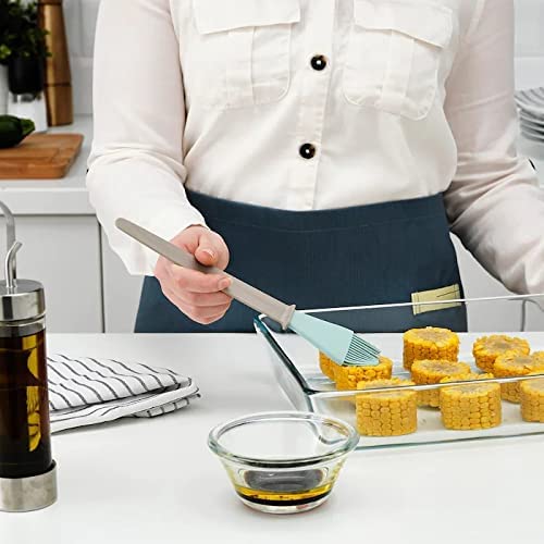 فرشاة دهن معجنات سيليكون من ايكيا - بيج/ازرق