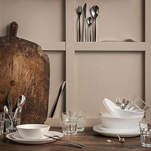 أطباق عميقة كلاسيكية ايكيا - 15 سم - 6 قطع - أبيض