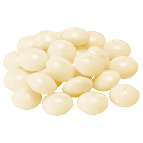 شمعة عائمة فينومين من ايكيا - 24 قطعة - طبيعي