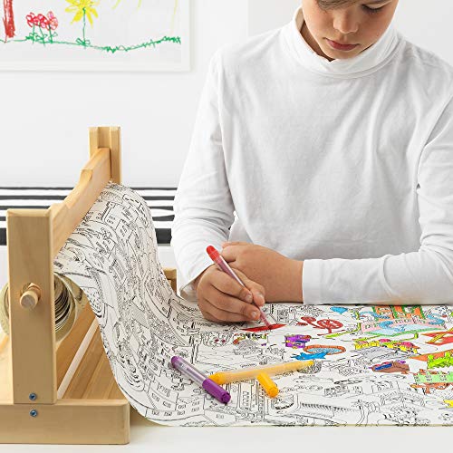 لفة ورق تلوين ايكيا - 10 متر - لاست اي جي تي - أبيض