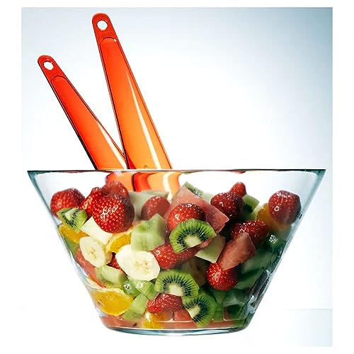 بولة تقديم زجاجية من ايكيا - 28 سم - شفاف