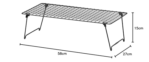 رف احذية جريجيج ايكيا - 58x27x17 سم - اسود مت