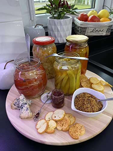 قرص دوار ايكيا سنودا خشب البتولا - 39 سم - بني