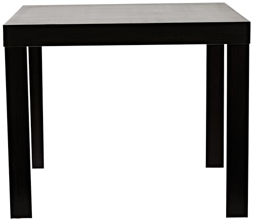 ترابيزة جانبية خشب ايكيا لاك - 55 سم - أسود